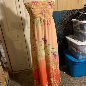 Old Navy Floral Maxi Dress